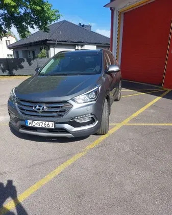 samochody osobowe Hyundai Santa Fe cena 147600 przebieg: 119646, rok produkcji 2017 z Dobre Miasto